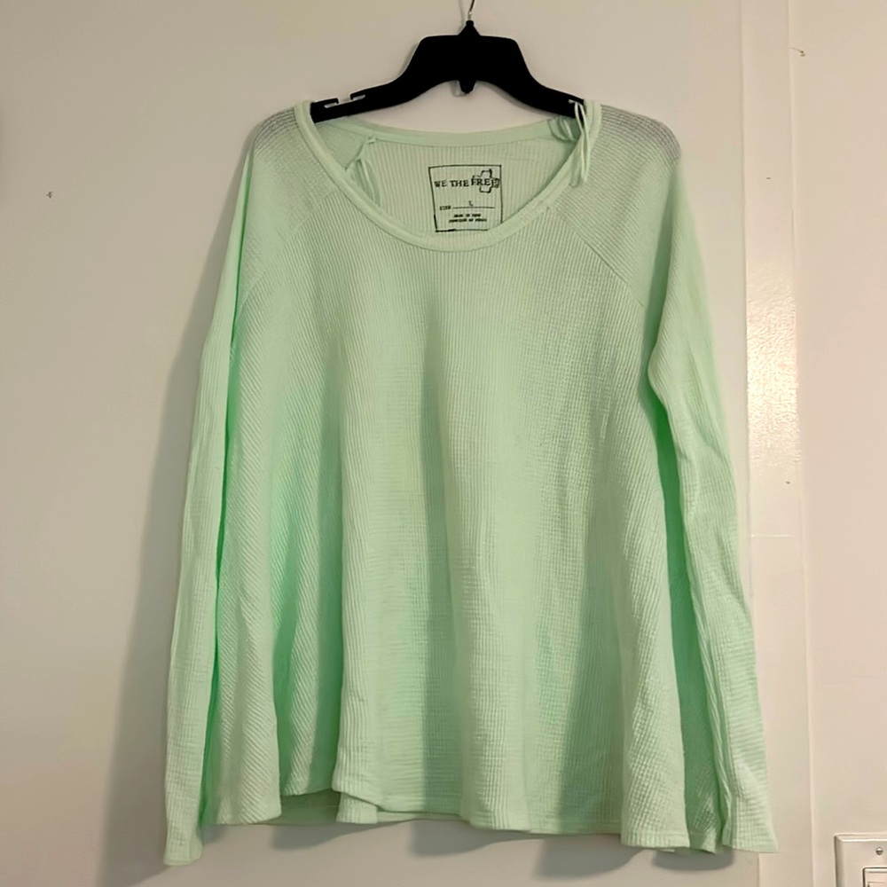 Free People Circle Tee sz L